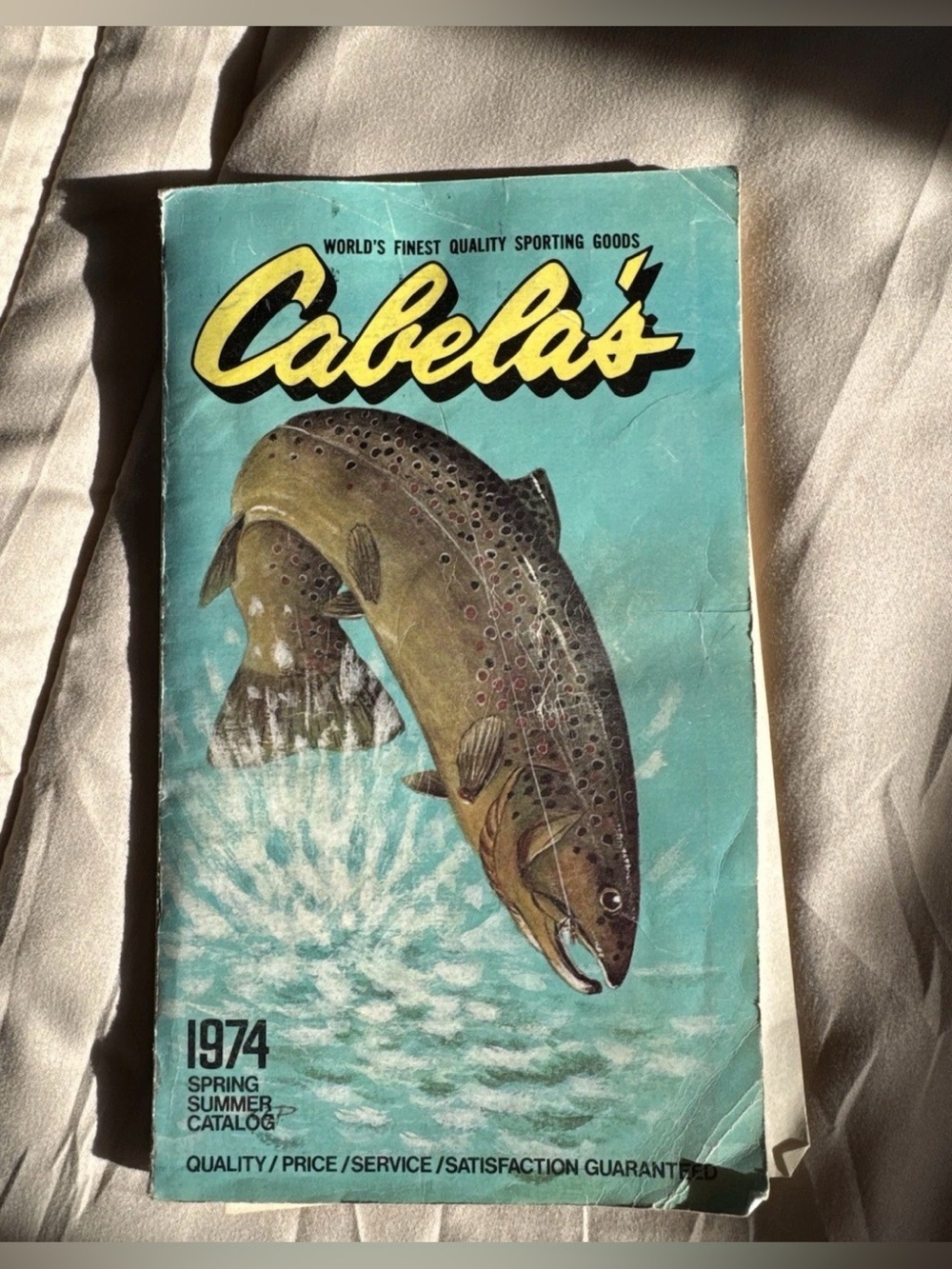 Vintage 1974 Cabela's Spring/Summer Catalog Hunting Fishing Camping